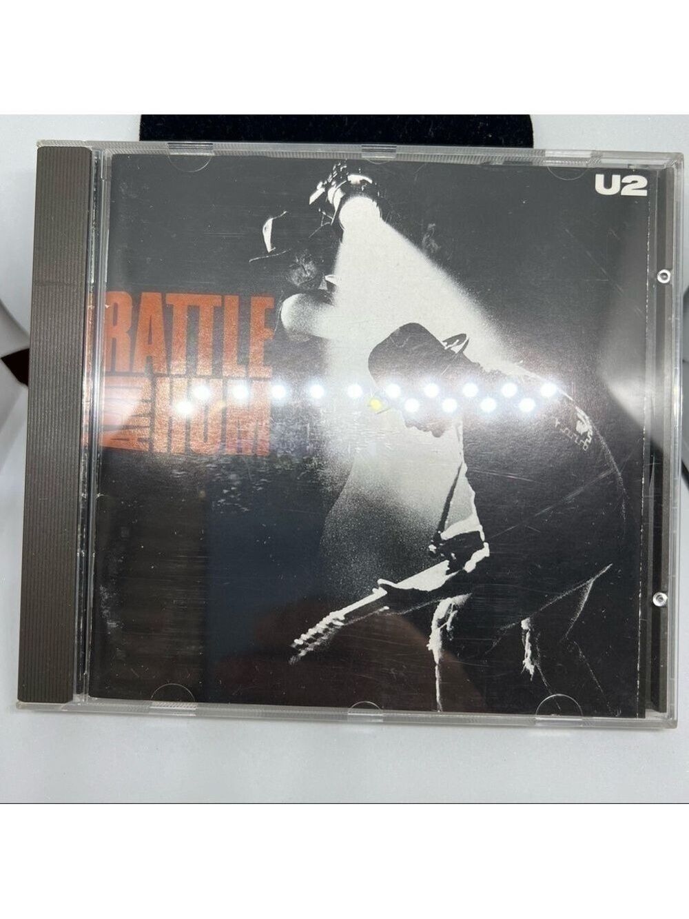 𝅺euc-u2 - Rattle And Hum-Original 1988 Gold Rim CD Island Made In U.K.CID U27